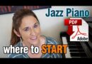 Jazz Piano: WHERE TO START (ii V7 Is with 3rds & 7s)